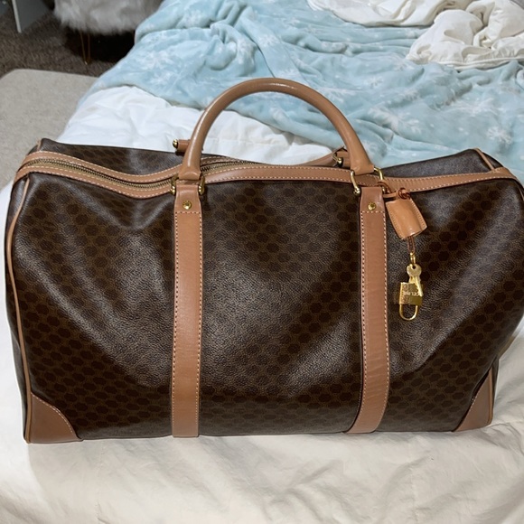 Celine travel bag with lock and keys. Very good condition - Picture 4 of 13